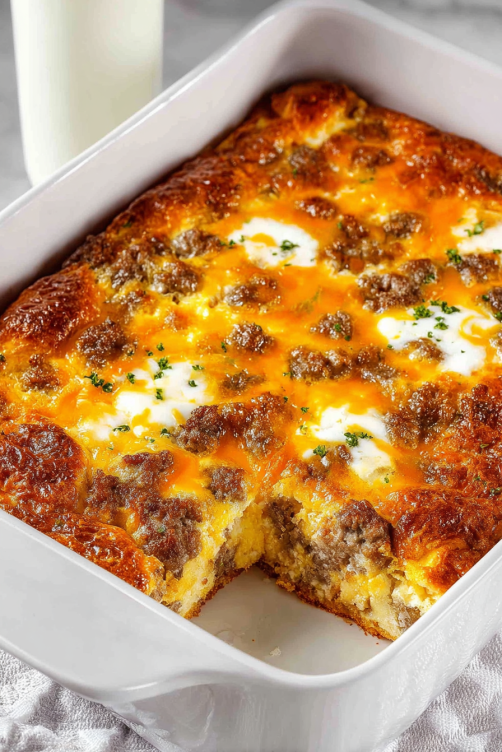 sausage and egg casserole