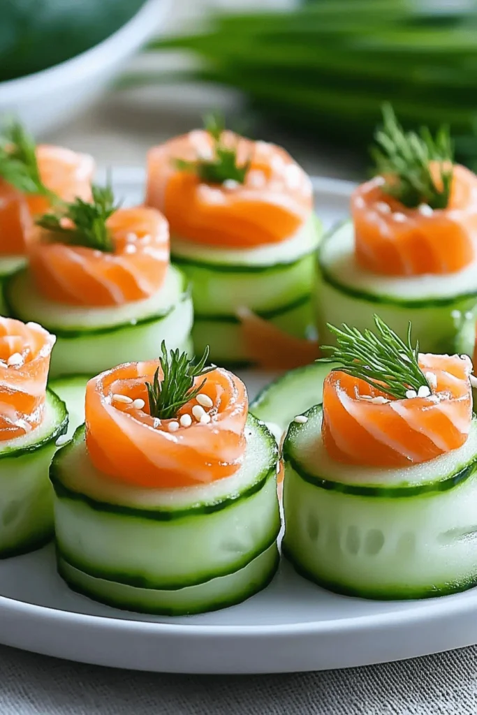 Cucumber Canapes Preparation Techniques
