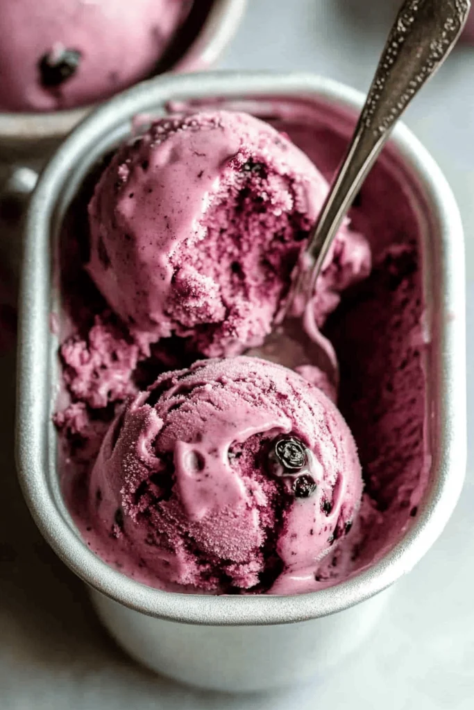 Huckleberry Ice Cream