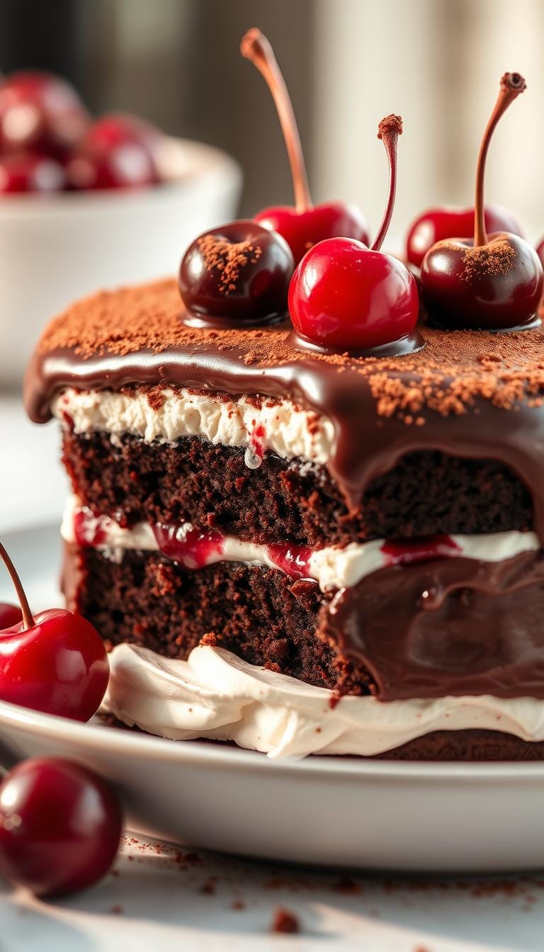 gluten free black forest cake