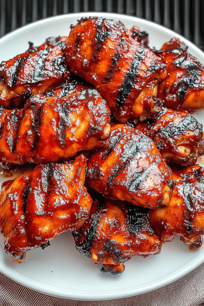 Bbq boneless chicken thighs oven