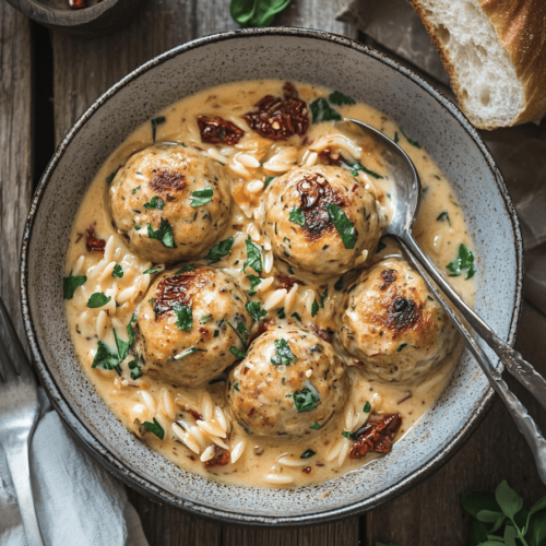 Marry Me chicken meatballs