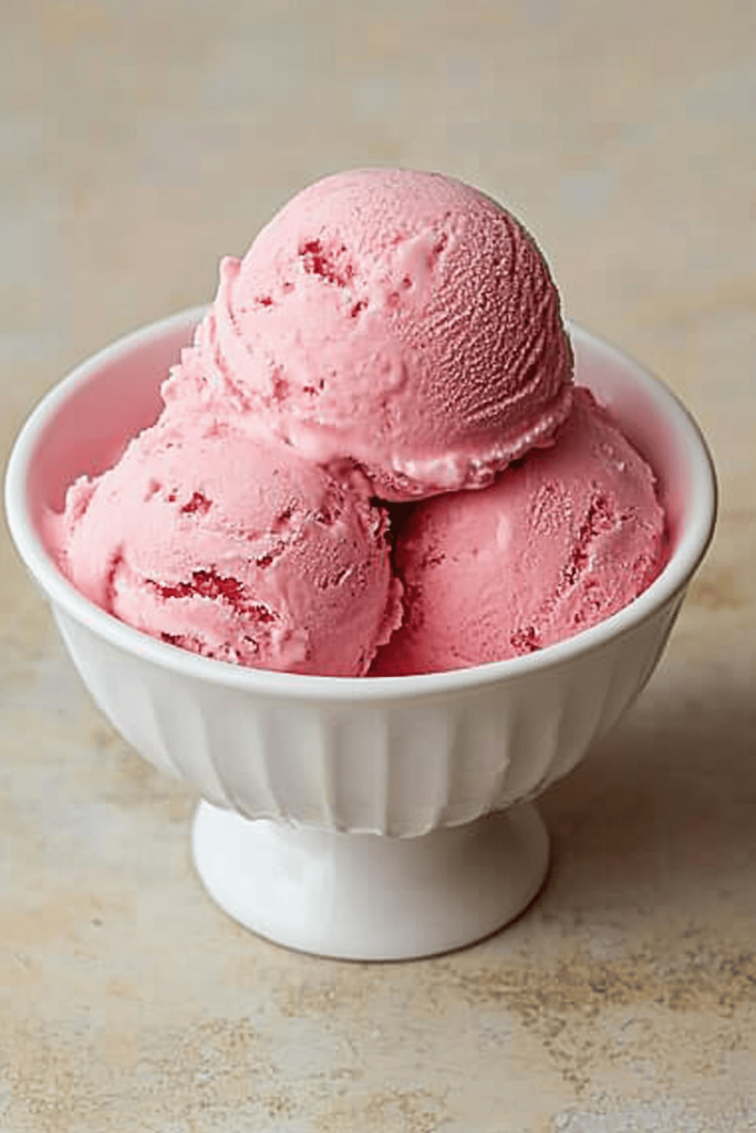 Old fashioned strawberries and cream ice cream recipe
