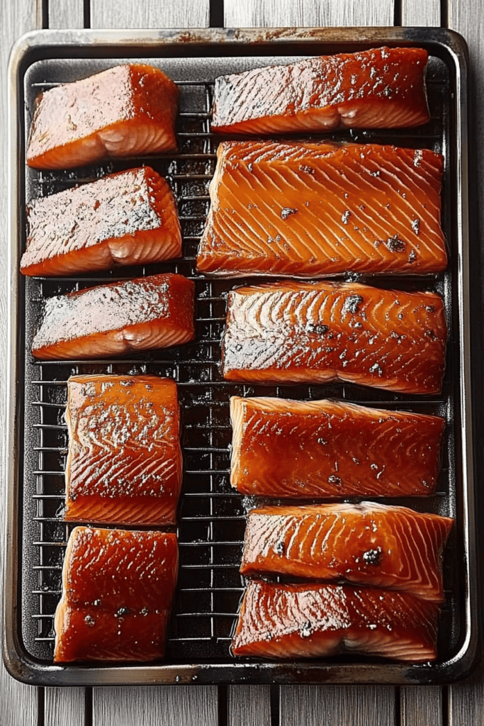 Smoked salmon brine brown sugar and salt