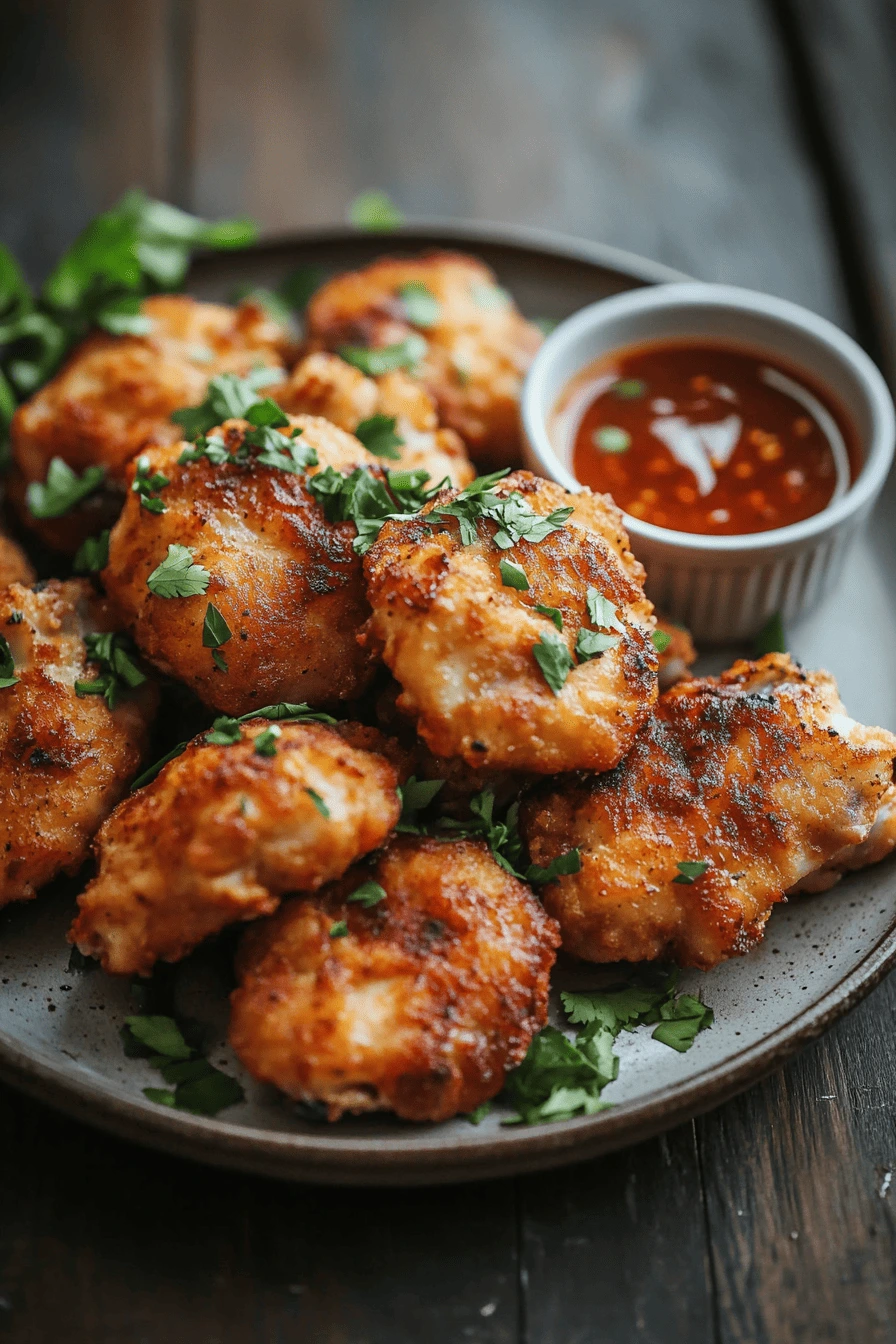 air fryer frozen chicken thighs