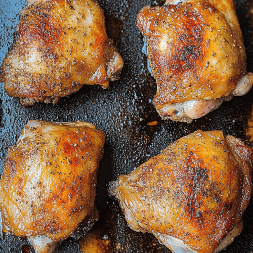 broiled chicken thighs