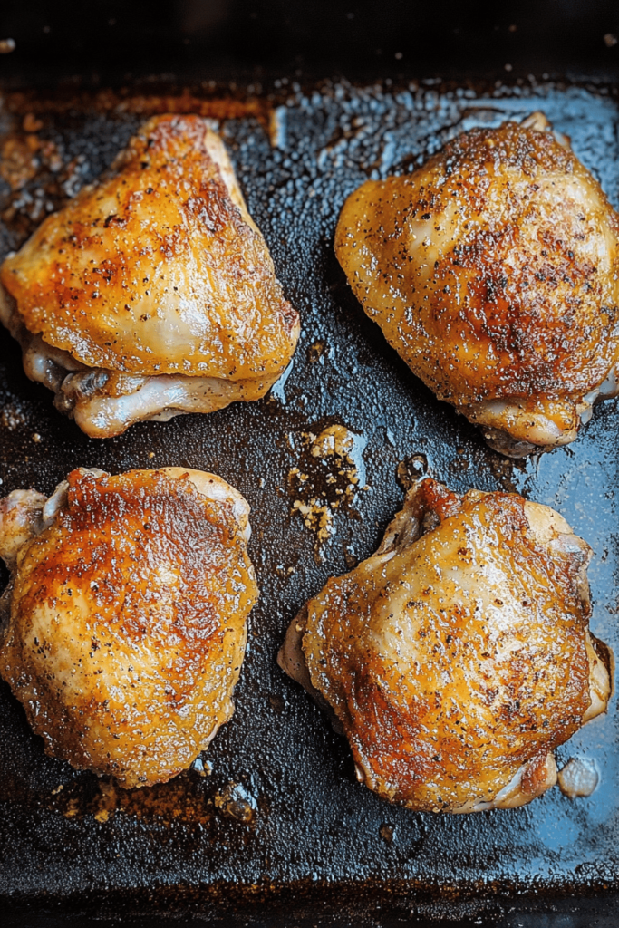 broiled chicken thighs bone-in