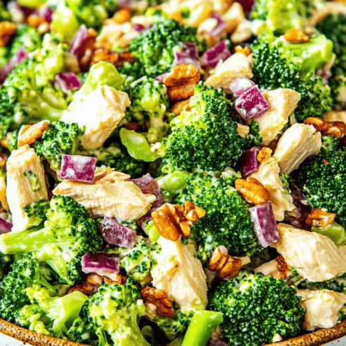 chicken salad chick broccoli salad recipe