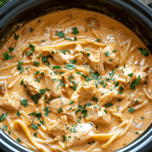 crockpot marry me chicken pasta