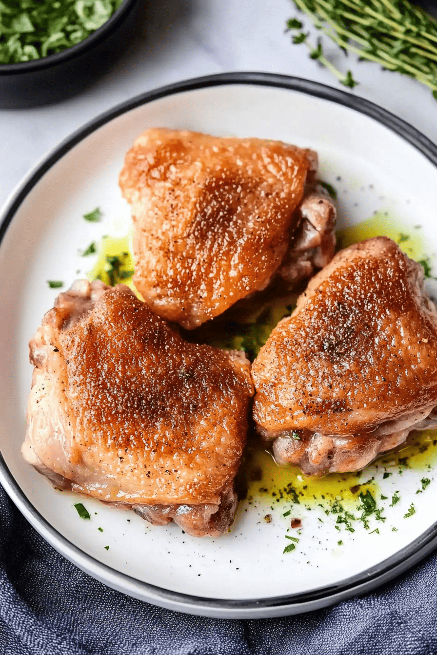 frozen chicken thighs