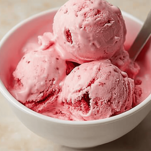 strawberries and cream ice cream recipe