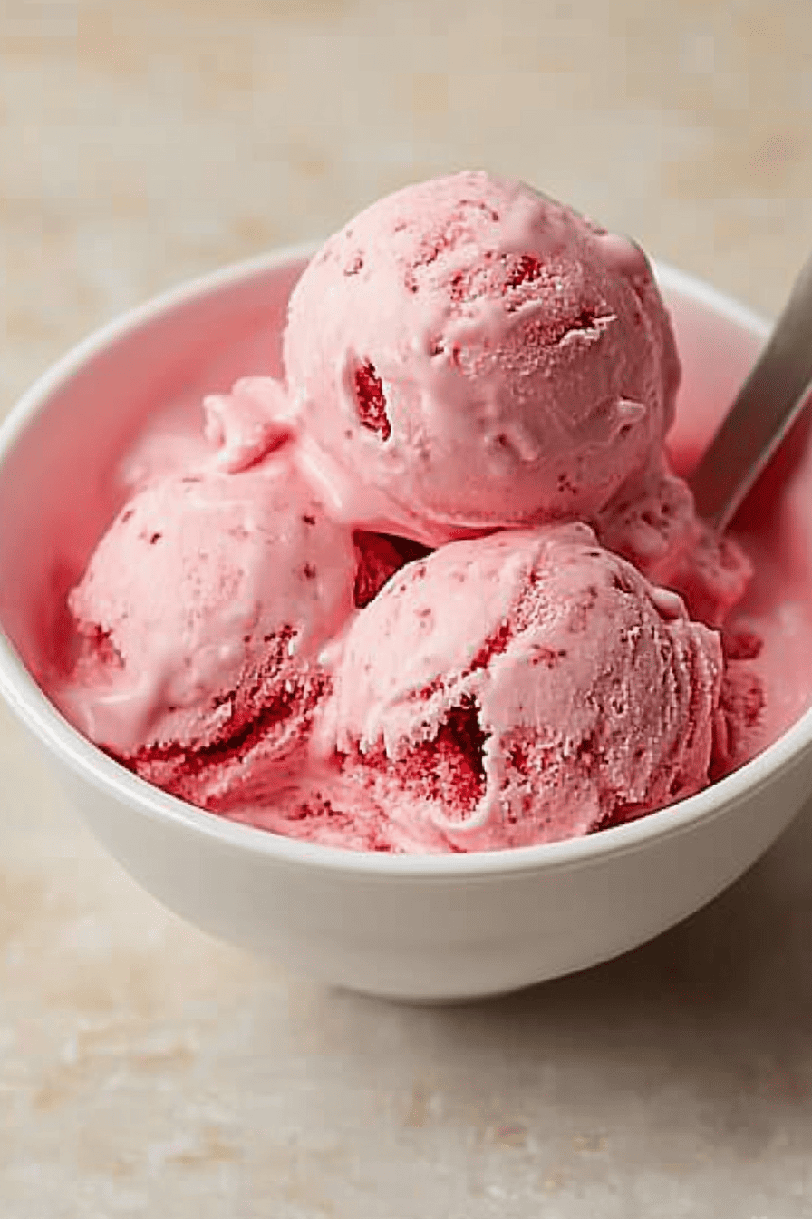 strawberries and cream ice cream recipe