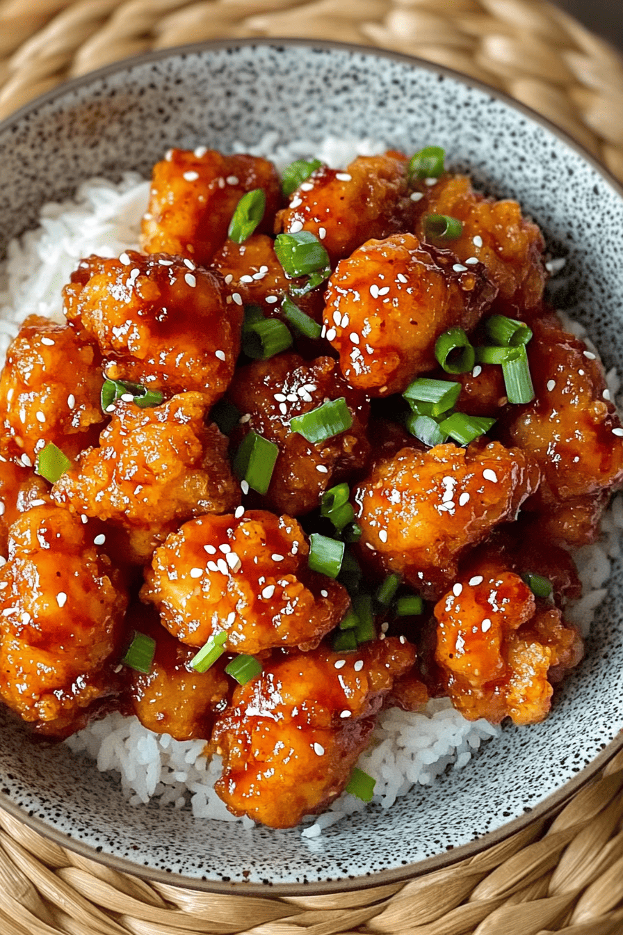 Crispy Sweet Chili Chicken