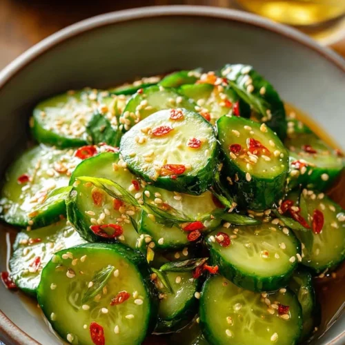 Refreshing Asian Cucumber Salad
