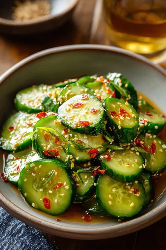 Refreshing Asian Cucumber Salad
