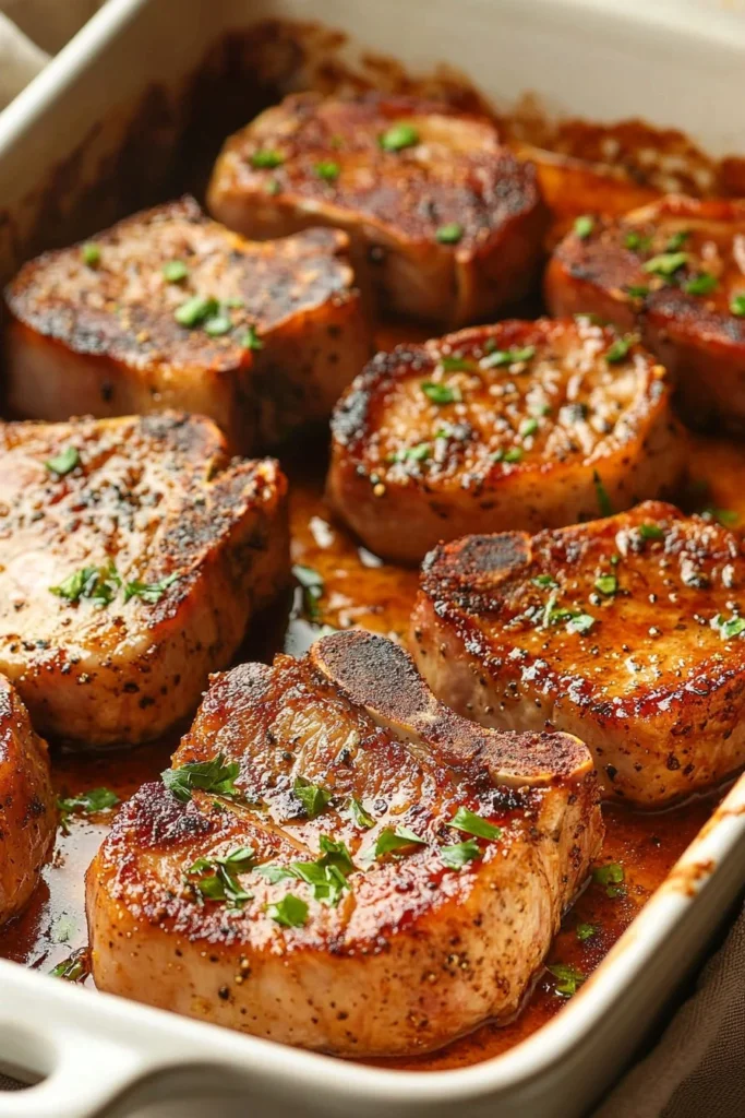 Baked Pork Chops