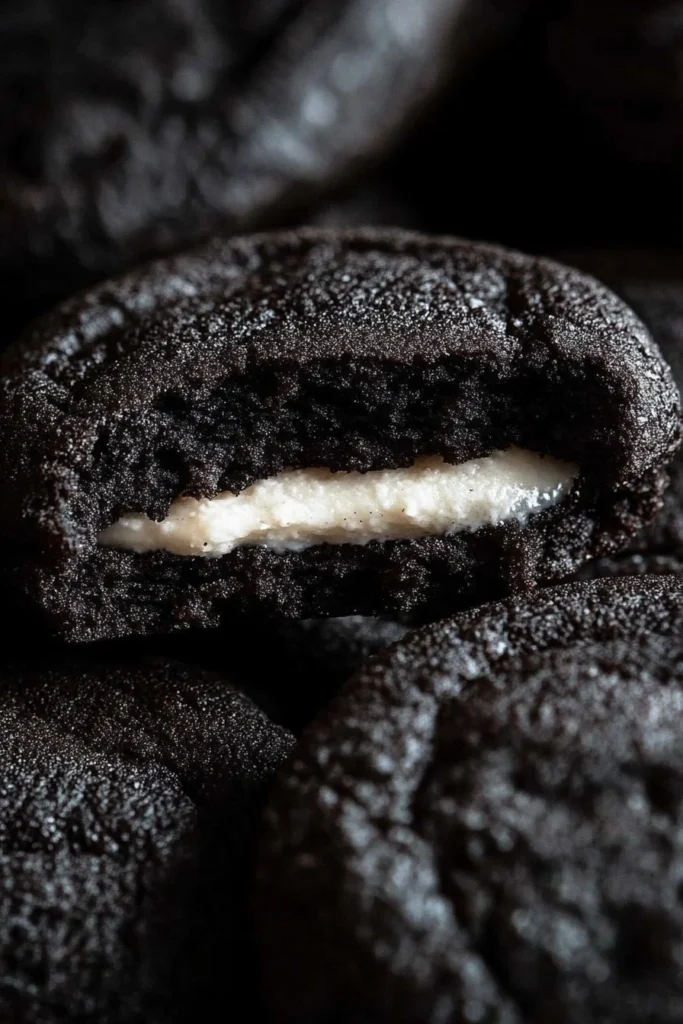 Black Velvet Cheesecake Cookies