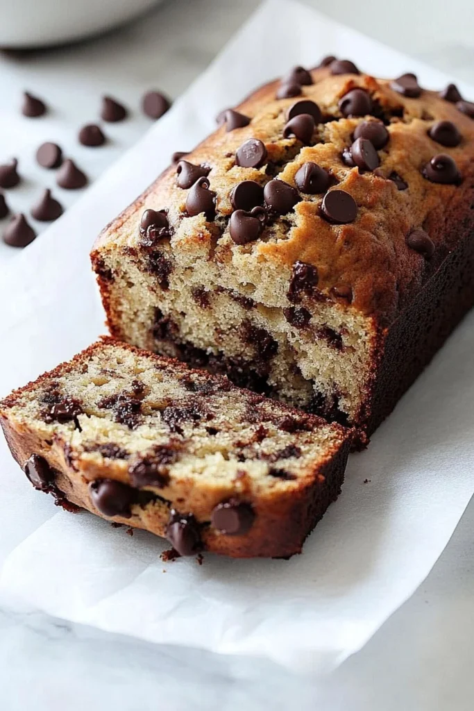 Brown Butter Chocolate Chip Banana Bread
