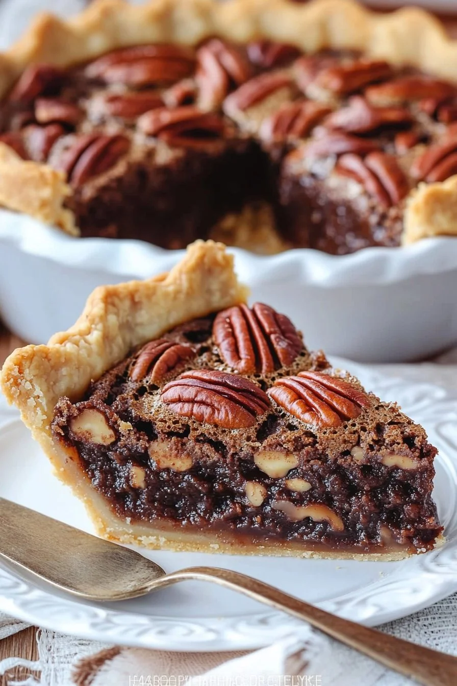 Brownie Pecan Pie