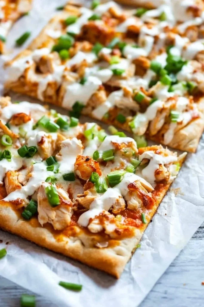 Buffalo Chicken Flatbread