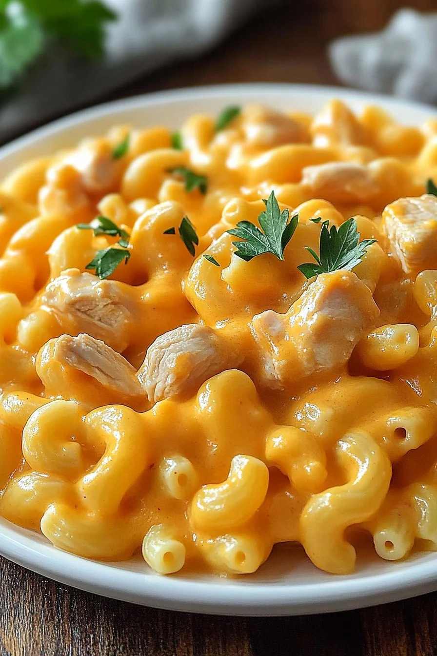 Buffalo Chicken Mac and Cheese