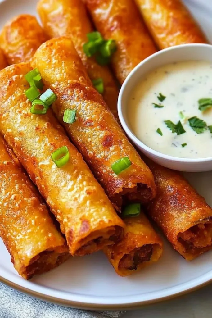 Buffalo Chicken Taquitos