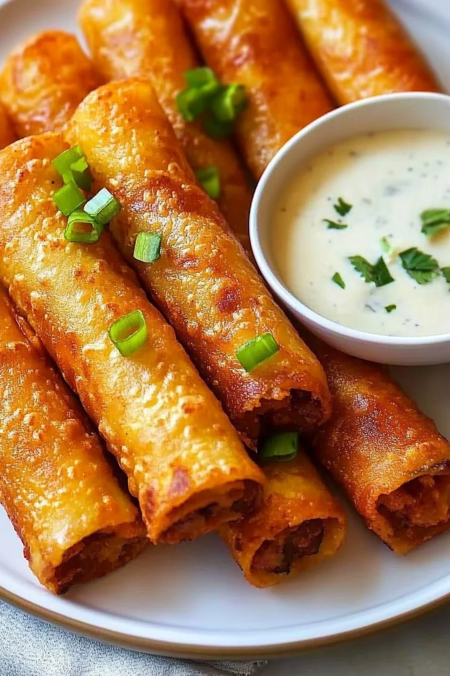 Buffalo Chicken Taquitos