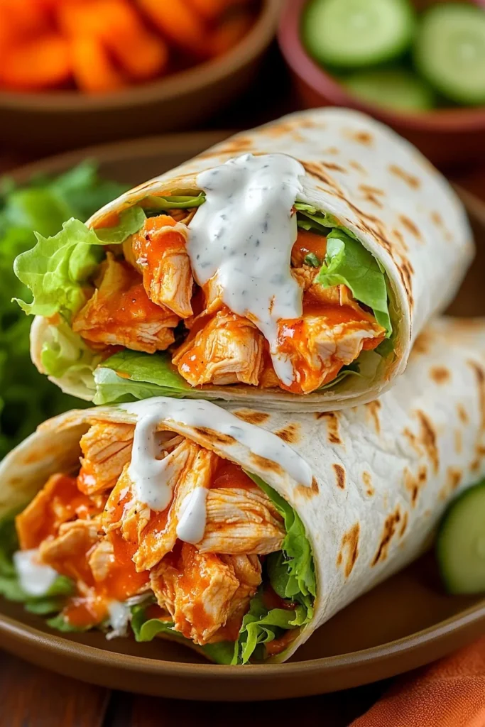 Buffalo Chicken Wraps
