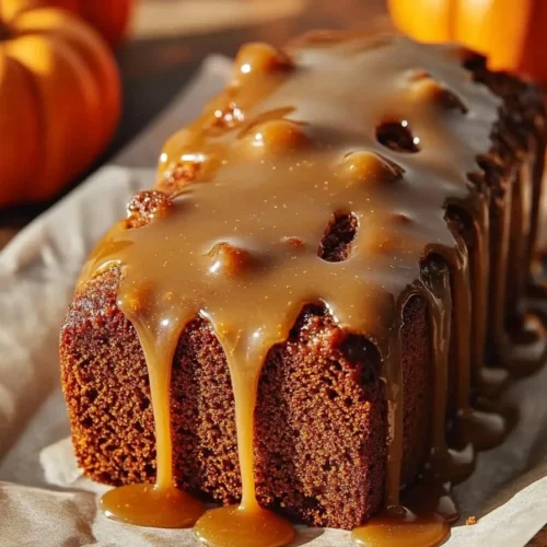 Butter Pumpkin Bread with Salted Maple Brown