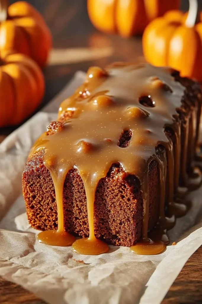 Butter Pumpkin Bread with Salted Maple Brown