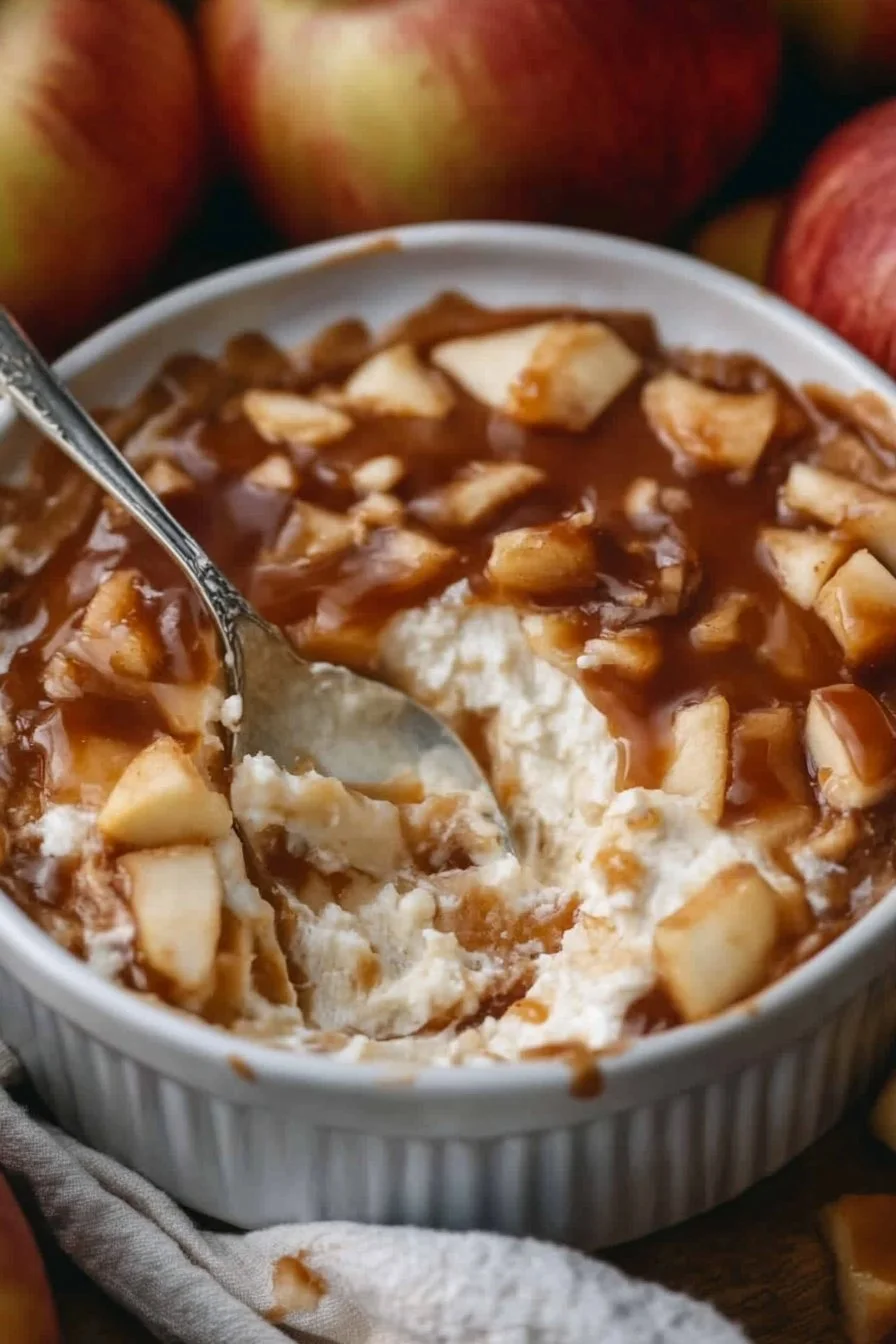 Caramel Apple Cheesecake Dip