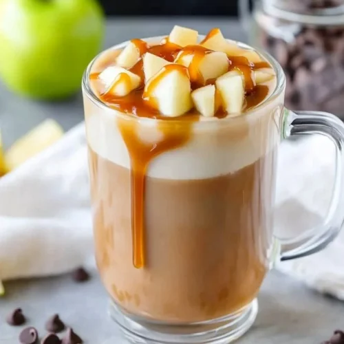 Caramel Apple Spice Iced Coffee