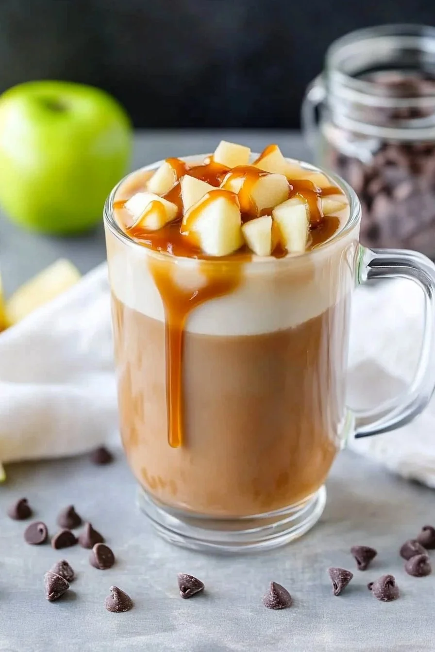 Caramel Apple Spice Iced Coffee