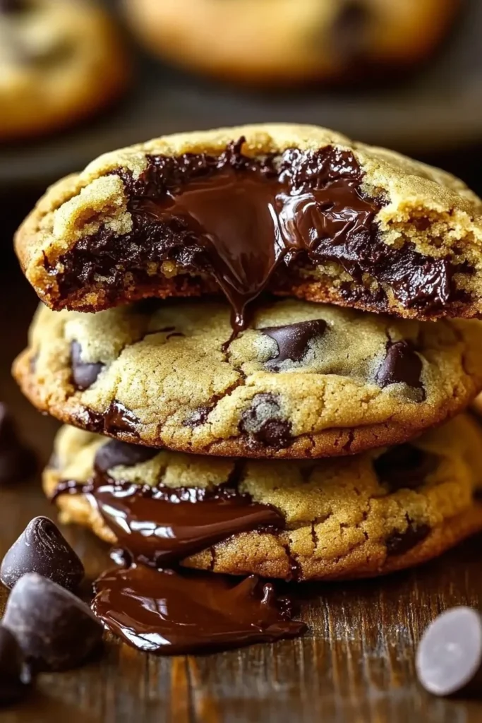 Cheesecake Stuffed Chocolate Chip Cookies