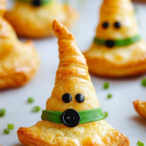 Cheesy Witch Hat Crescents