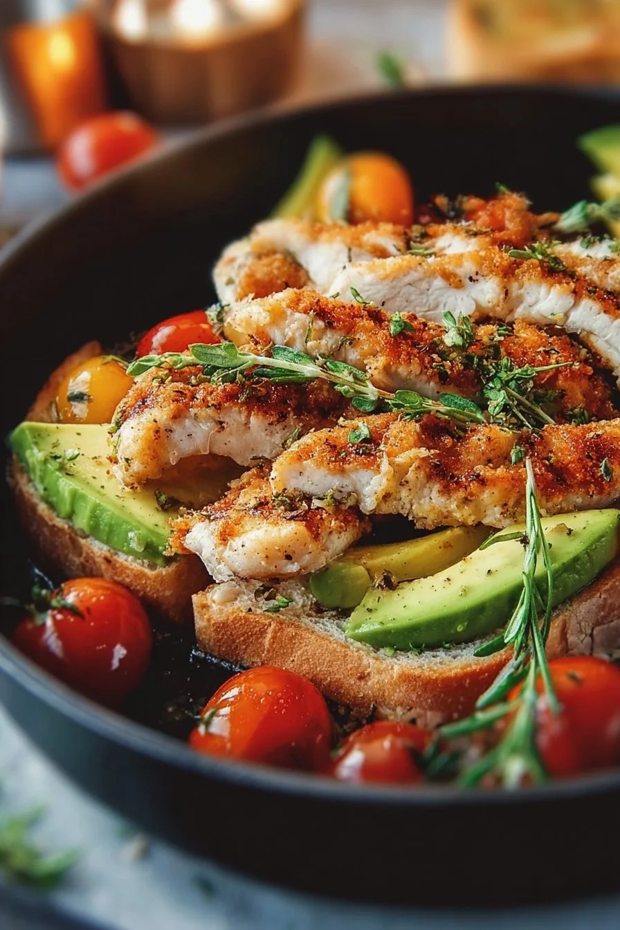 Chicken Avocado Melt