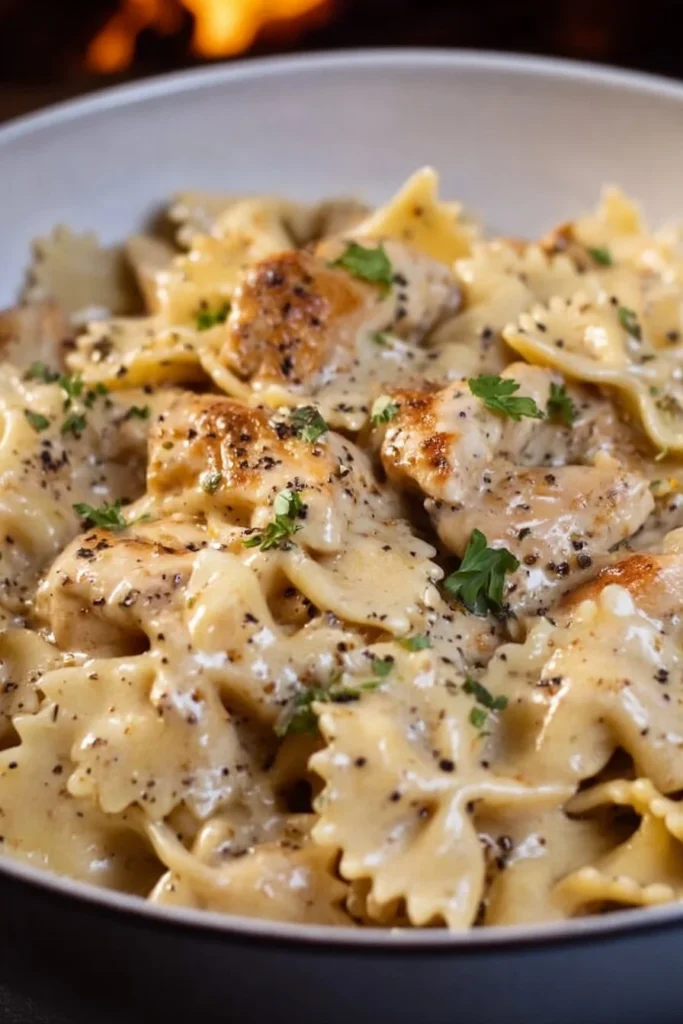 Chicken Garlic Parmesan Pasta