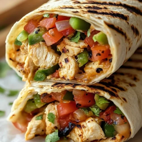 grilled chicken burrito