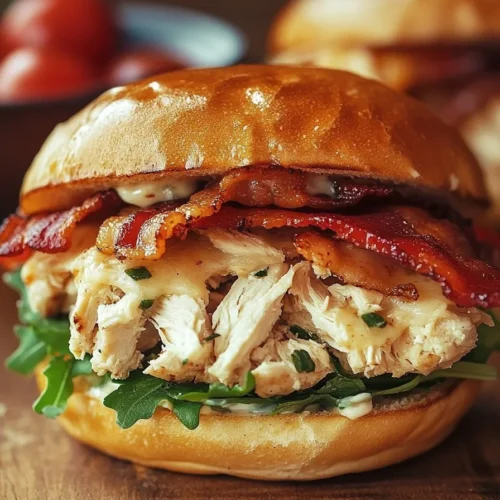 chicken bacon ranch sandwich