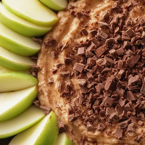 Cheese Toffee Apple Dip