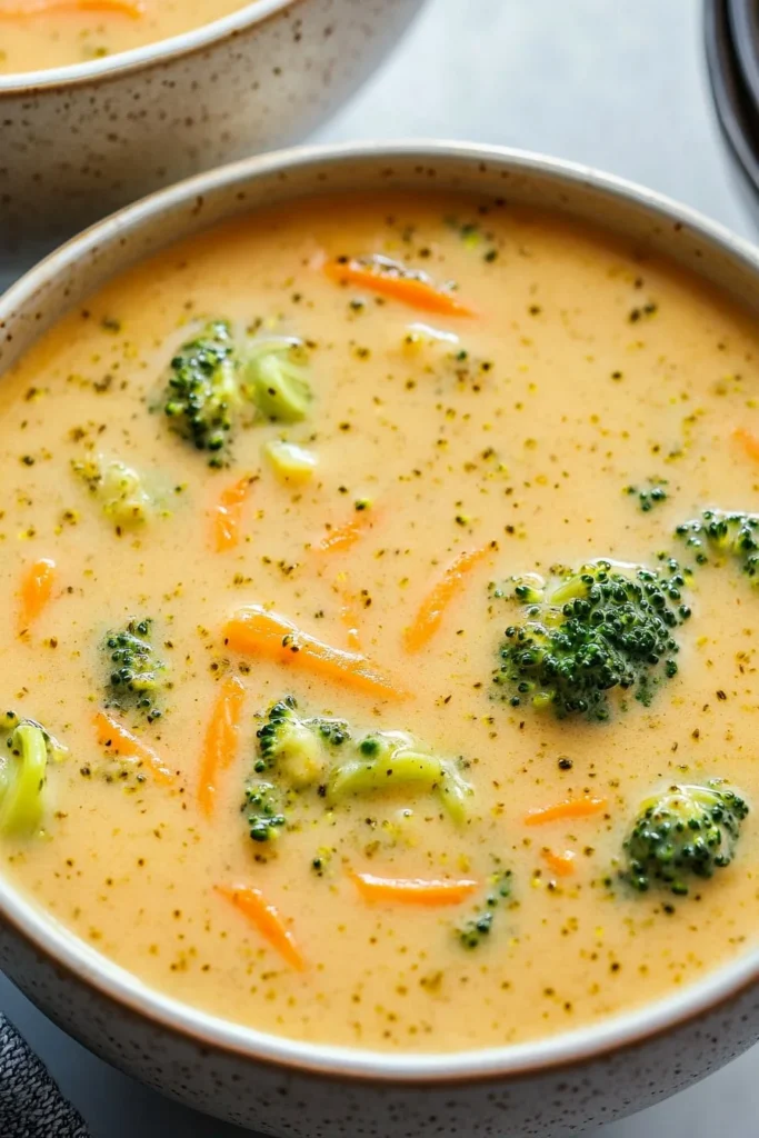 broccoli cheddar soup