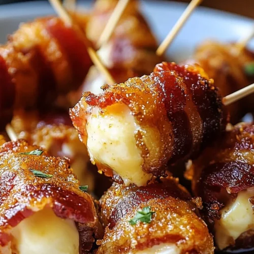 bacon mozzarella poppers
