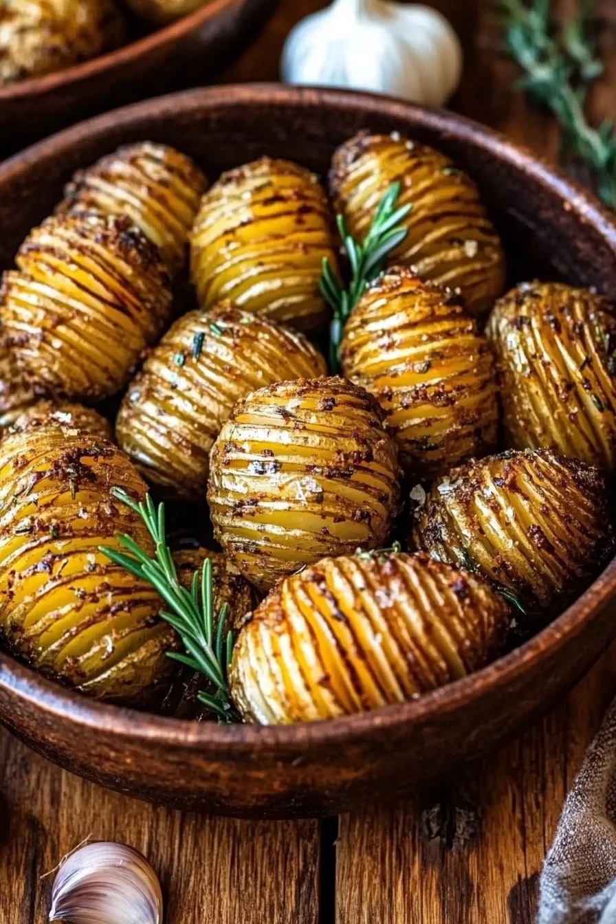 Crispy Rosemary Butter Roasted Potatoes