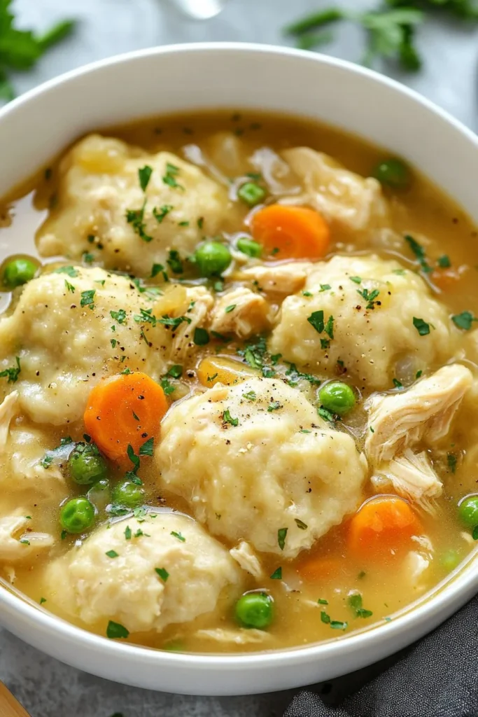 Crockpot Chicken and Dumplings