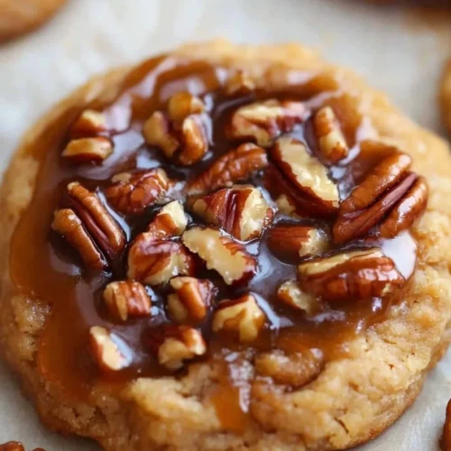 Crumbl Pecan Pie Cookies