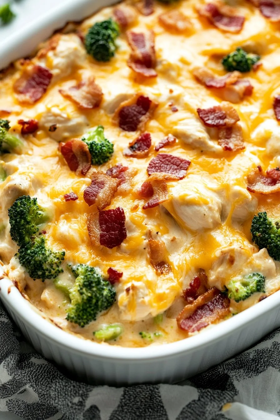 low carb chicken casserole