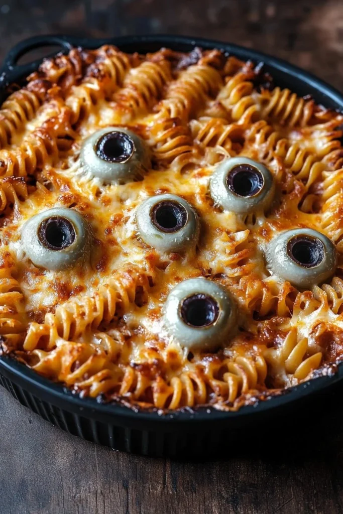 Eyeball Pasta Bake