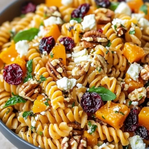 Fall Harvest Pasta Salad