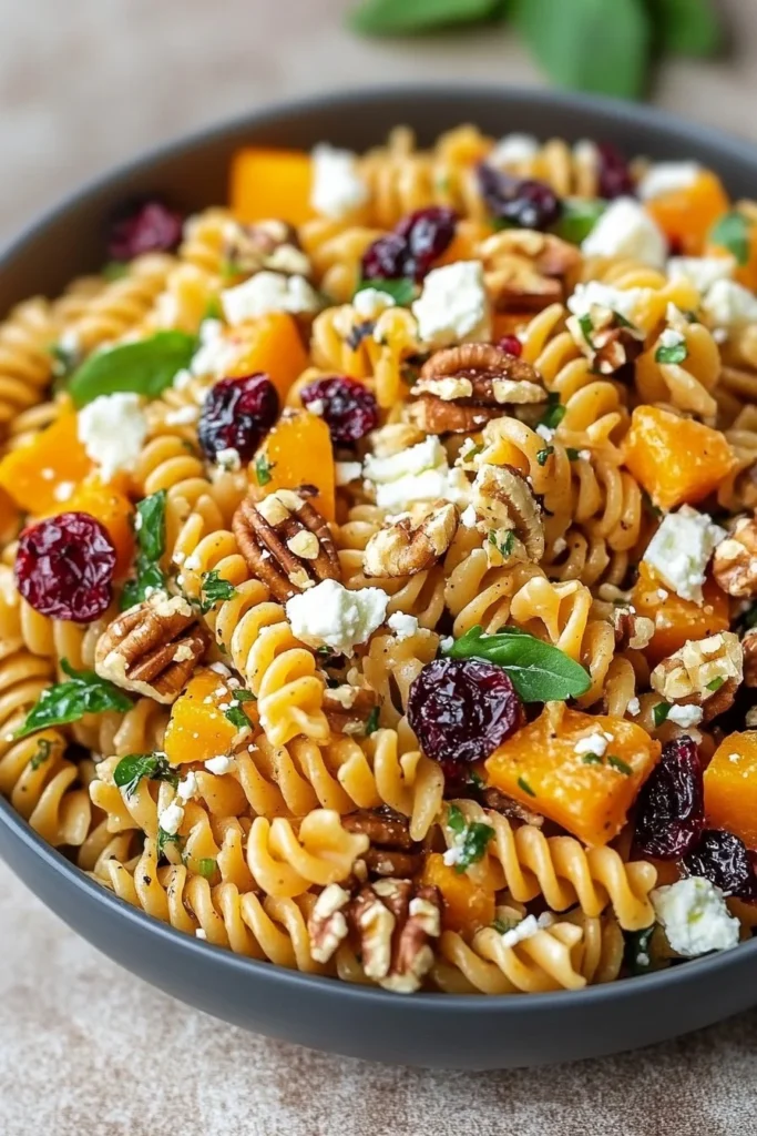 Fall Harvest Pasta Salad