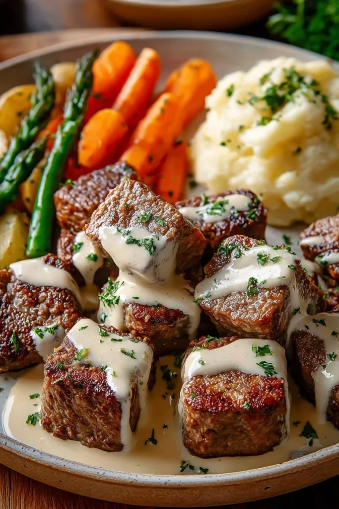 Garlic Butter Steak Bites